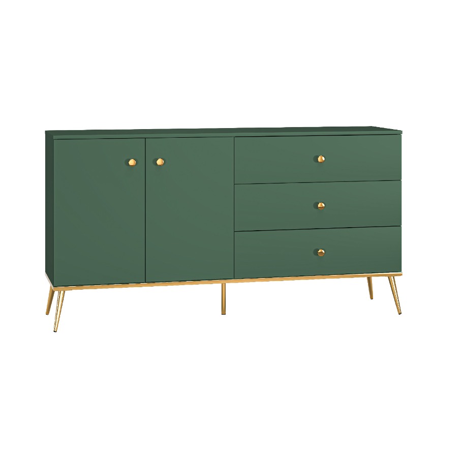 Komoda SOLER 03 zieleń