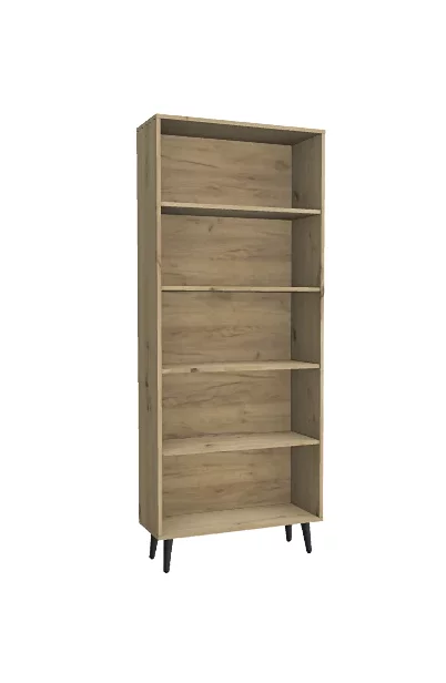 Regał na książki WYSOKI ESPO dąb artisan SKANDYNAWSKI - obrazek 2