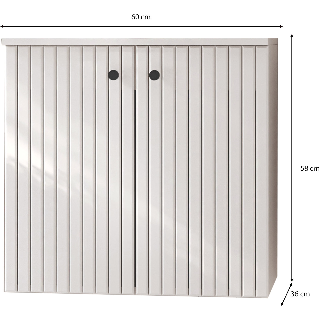 Meble do łazienki ASTO MAX białe - obrazek 3