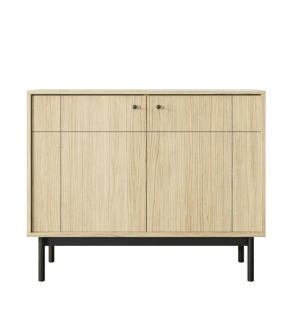 Komoda dwudrzwiowa JAPANDI 104 Dąb Linea