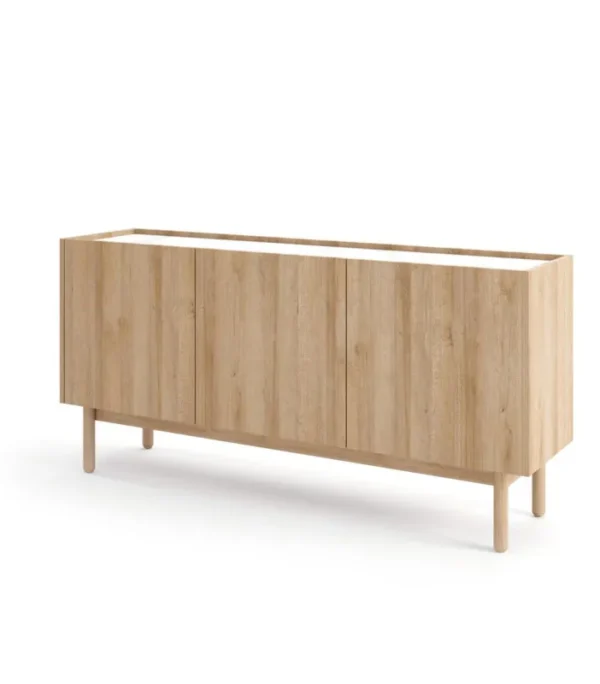 Duża komoda BOHO K144/68 dąb riviera/marmur bianco