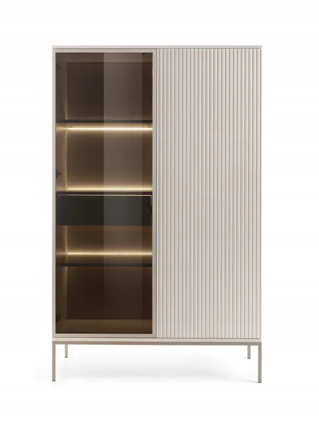 Witryna Komoda SENTO kaszmir LED - obrazek 4