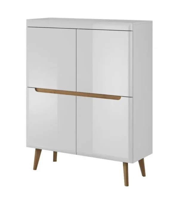 Komoda Nordi NK107 biały połysk