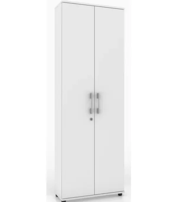 Szafa biurowa G 60 2d biała zamykana na klucz rodo 60/40 cm