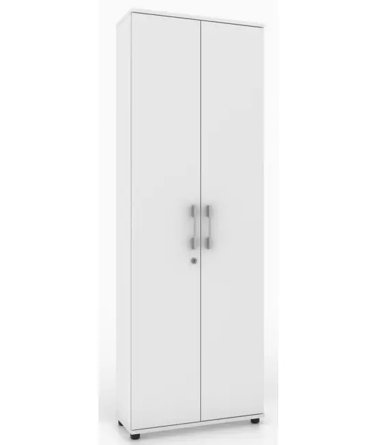 Szafa biurowa G 60 2d biała zamykana na klucz rodo 60/32 cm