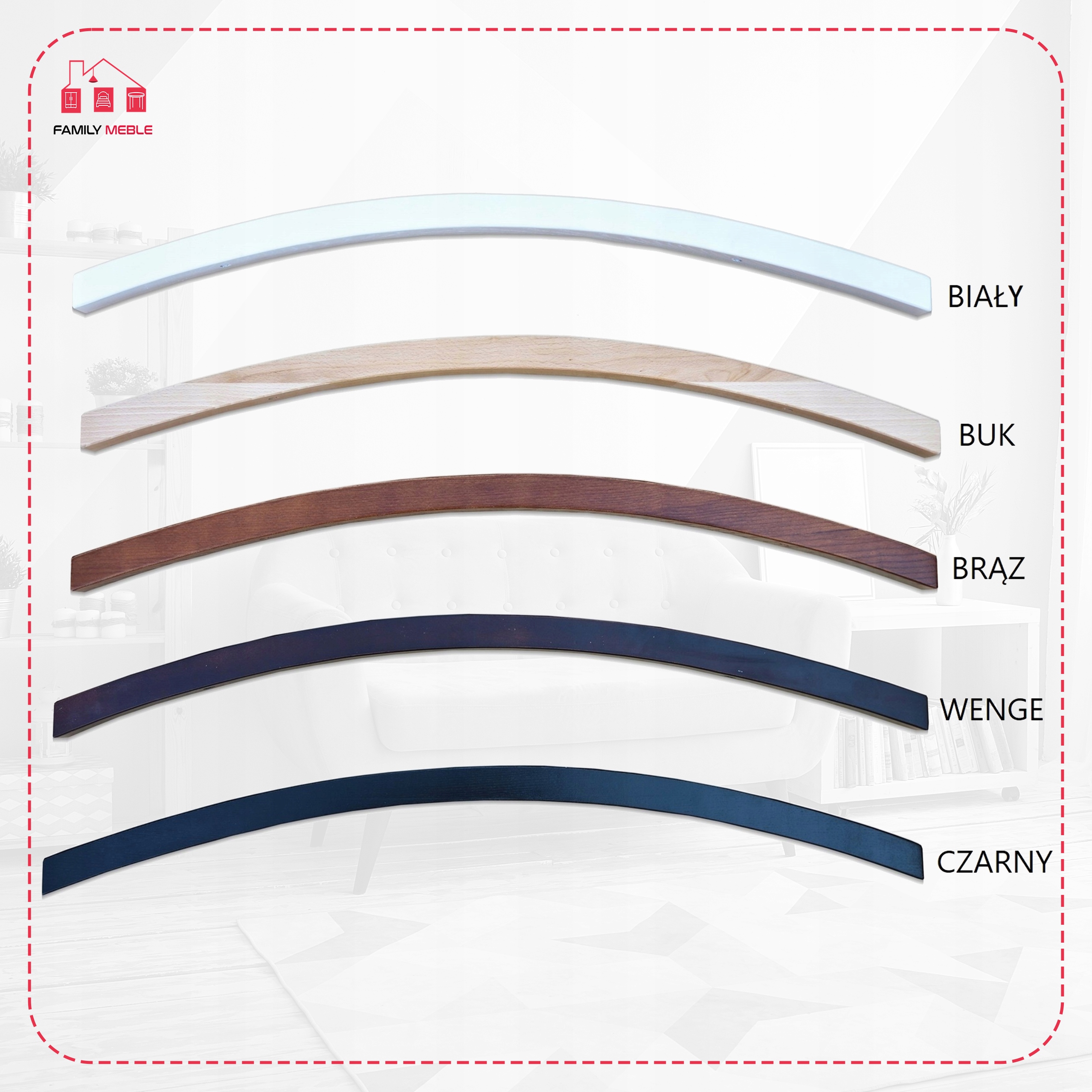 Fotel uszak Carol bujany skandynawski Family Meble stalowy, siwy jasny - obrazek 10