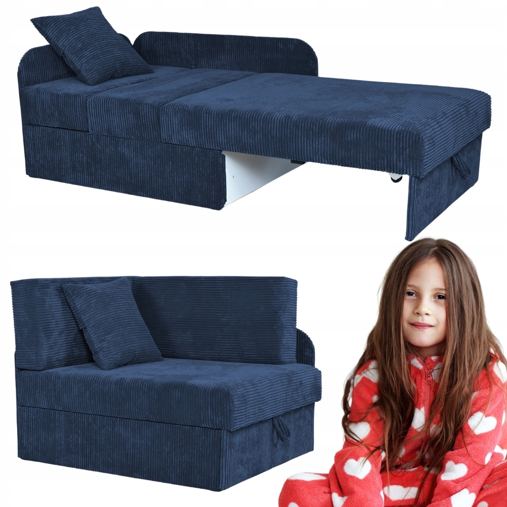 Sofa narożnik dziecięcy kanapa rozsuwana BONI Family Meble różne kolory - obrazek 3