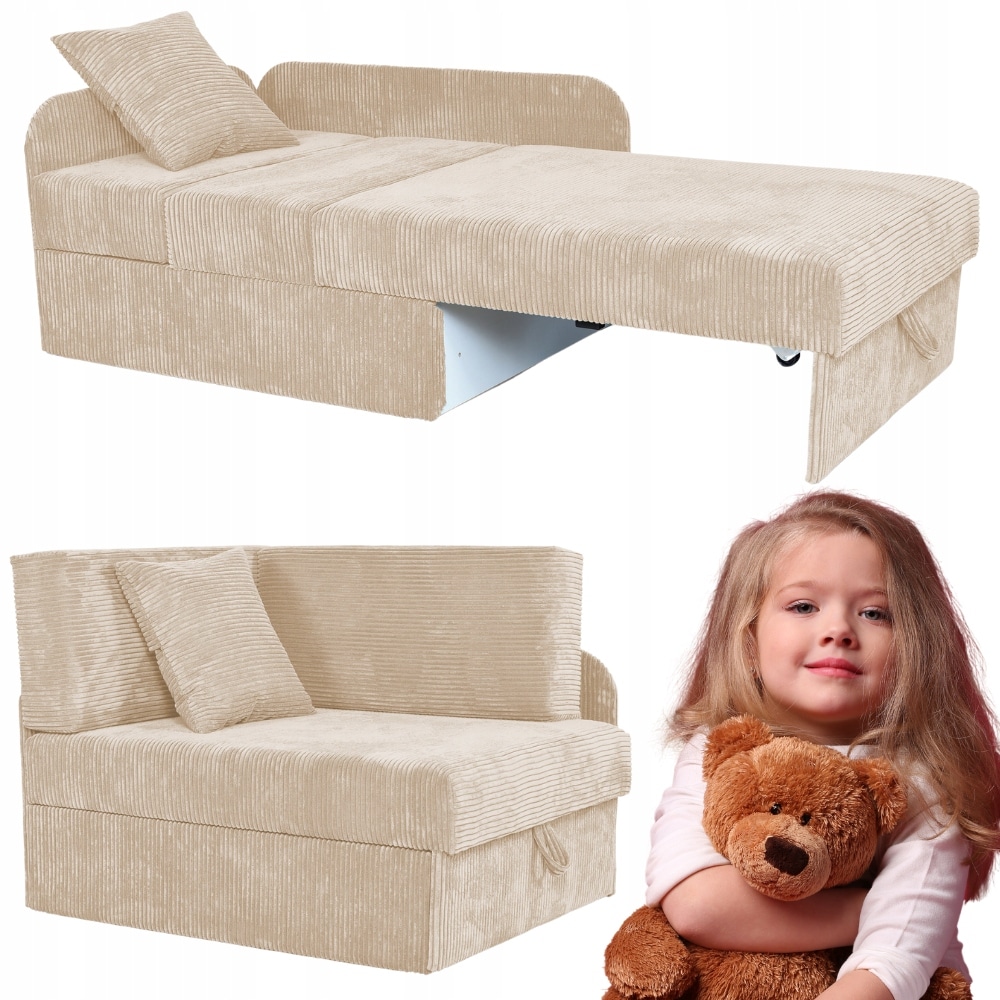 Sofa narożnik dziecięcy kanapa rozsuwana BONI Family Meble różne kolory - obrazek 7