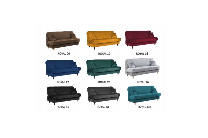 Wersalka sofa kanapa rozkładana Iza Family Meble różne kolory - obrazek 2