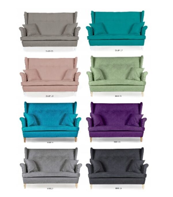 Sofa kanapa uszak Ari skandynawska nie rozkładana Family Meble różne kolory