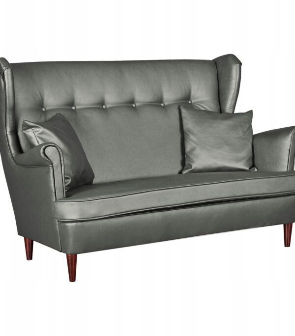 Sofa kanapa uszak Eko skóra skandynawska nie rozkładana Family Meble skaja