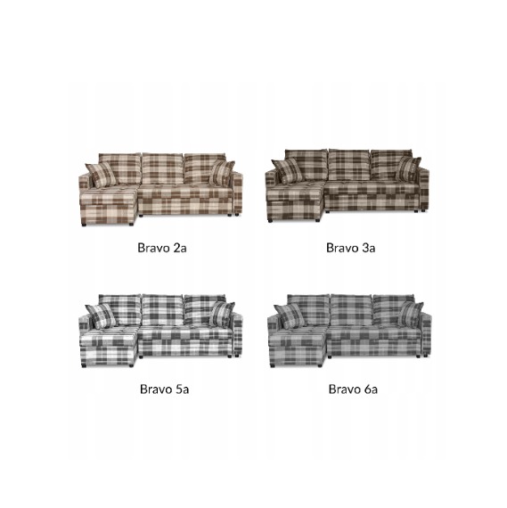 Narożnik rogówka Winston funkcja spania Family Meble krata - obrazek 2