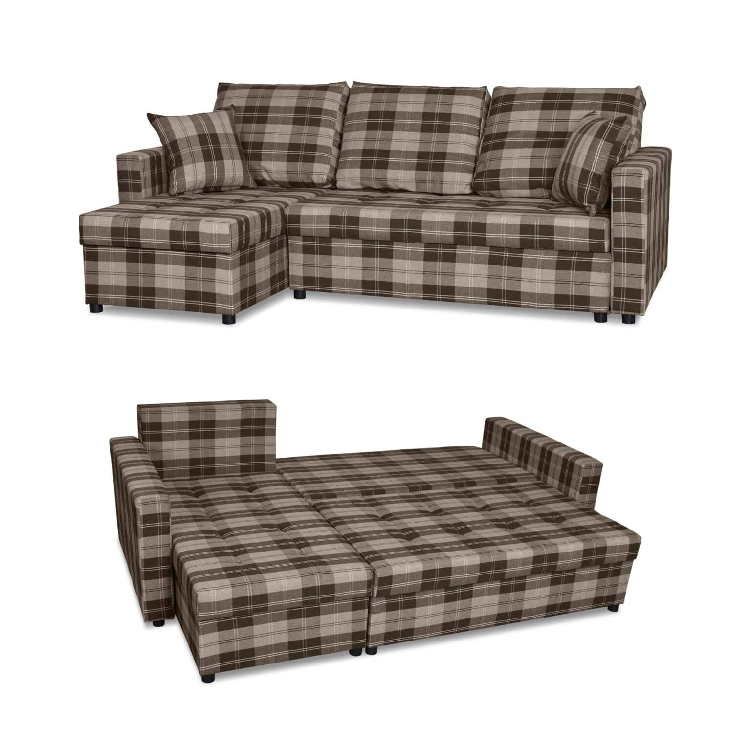 Narożnik rogówka Winston funkcja spania Family Meble krata - obrazek 3