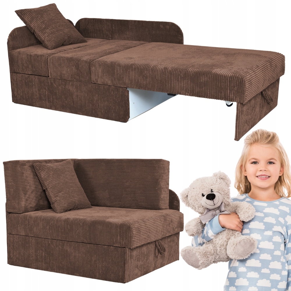 Sofa narożnik dziecięcy kanapa rozsuwana BONI Family Meble różne kolory - obrazek 9