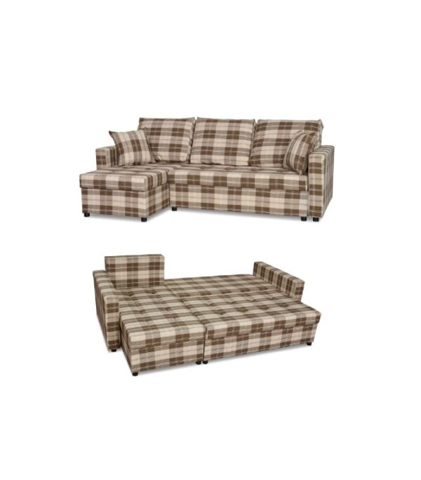 Narożnik rogówka Winston funkcja spania Family Meble krata