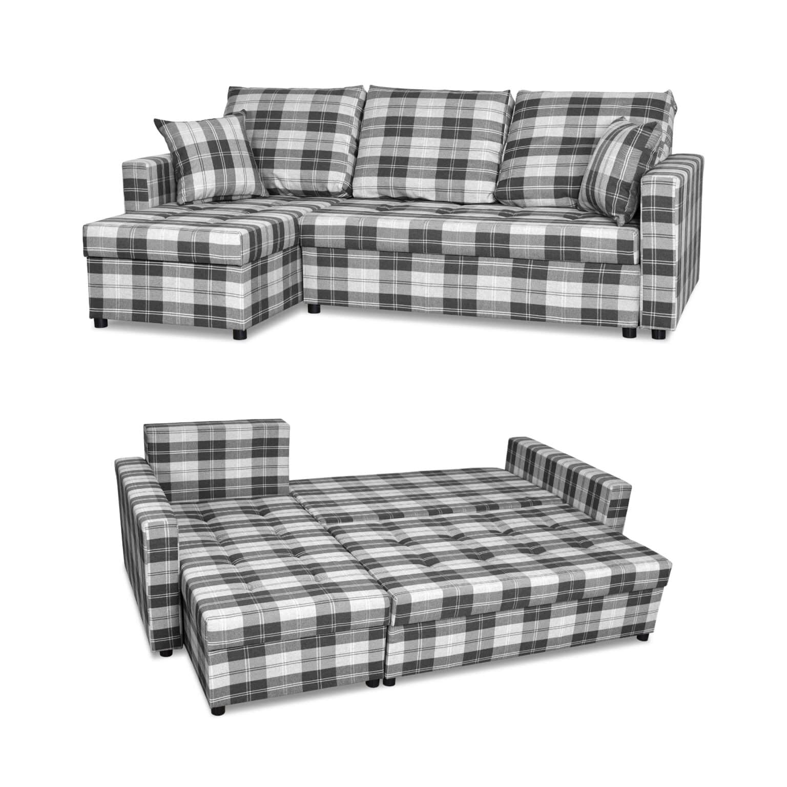 Narożnik rogówka Winston funkcja spania Family Meble krata - obrazek 6