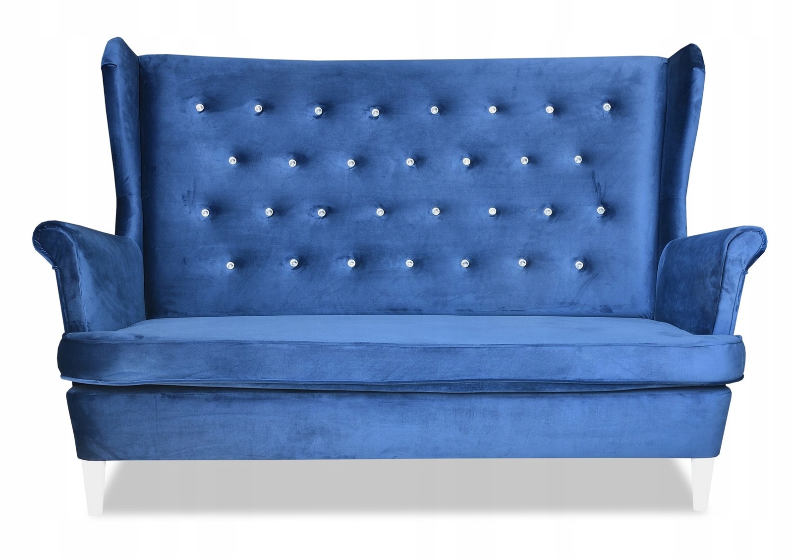 Zestaw wypoczynkowy mebli uszak Diana sofa fotele pufy Family Meble komplet - obrazek 3