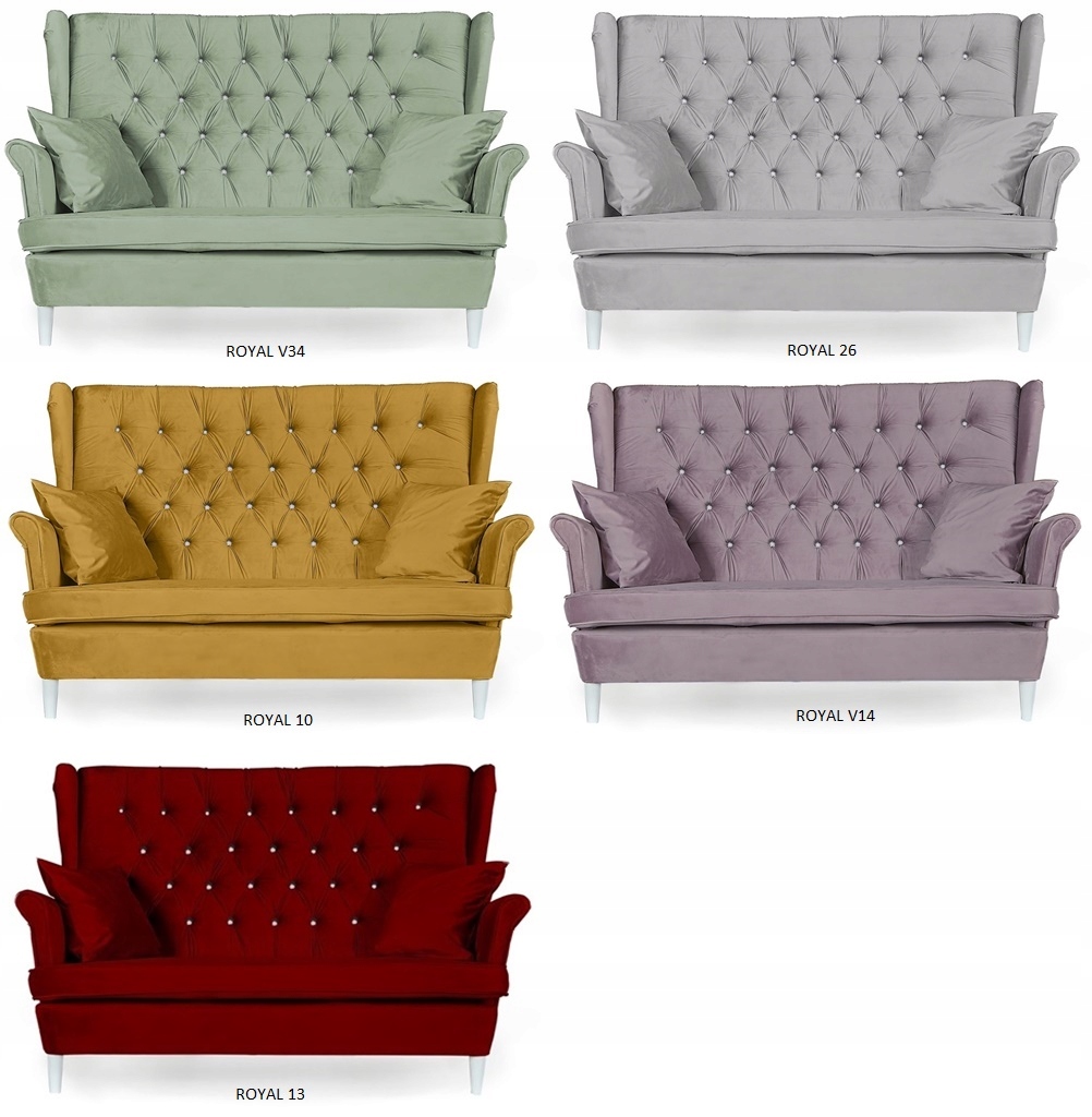 Zestaw wypoczynkowy mebli uszak Gaja sofa fotele skandynawskie Family Meble - obrazek 6