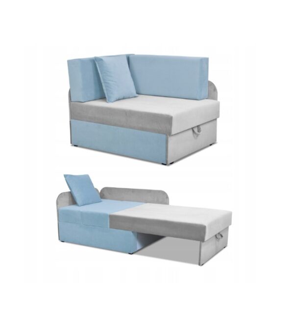 Narożnik dziecięcy łóżko dzieci Denis Duo 80 x 180 różne kolory