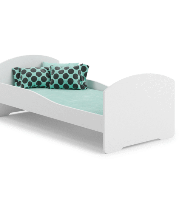 Łóżko dziecięce LUK 160×80 – Biały