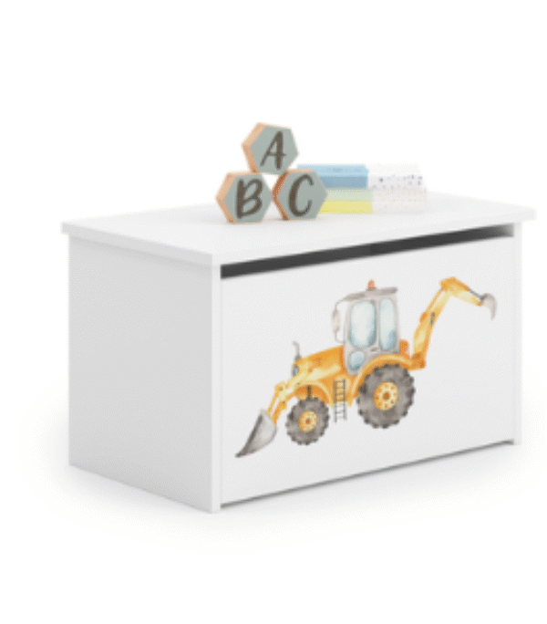 Skrzynia na zabawki DARIA – Koparka