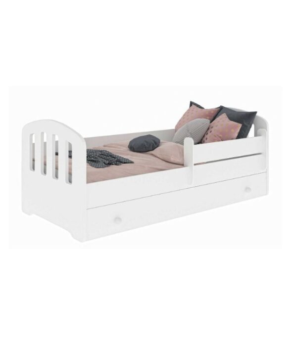 Łóżko dziecięce Felix białe 160×80