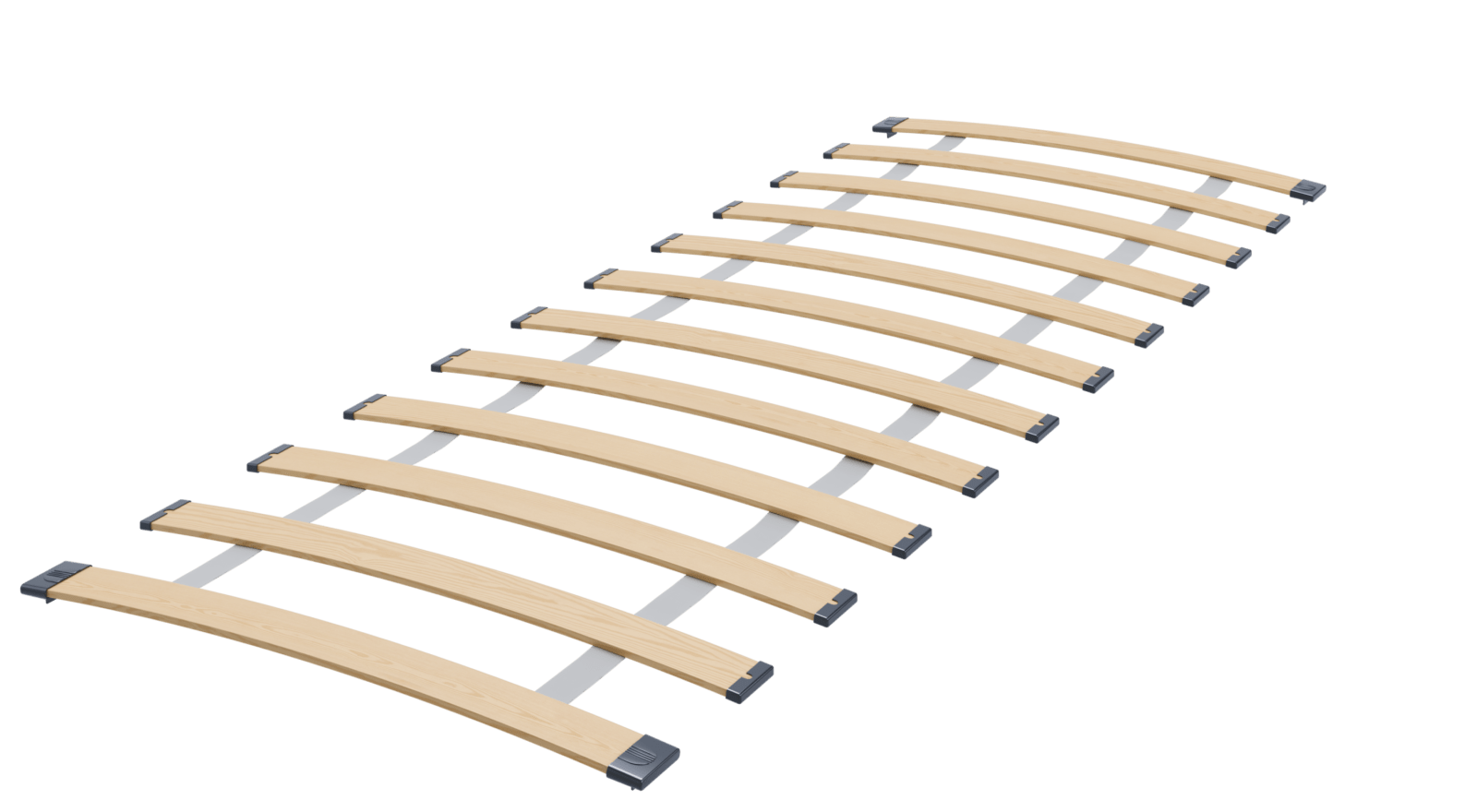 Łóżko dziecięce LUK 140x70 barierka szuflada materac - Biały - obrazek 7