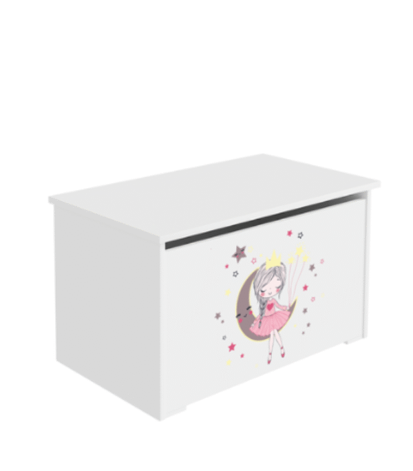 Skrzynia na zabawki DARIA – Śpiąca Księżniczka