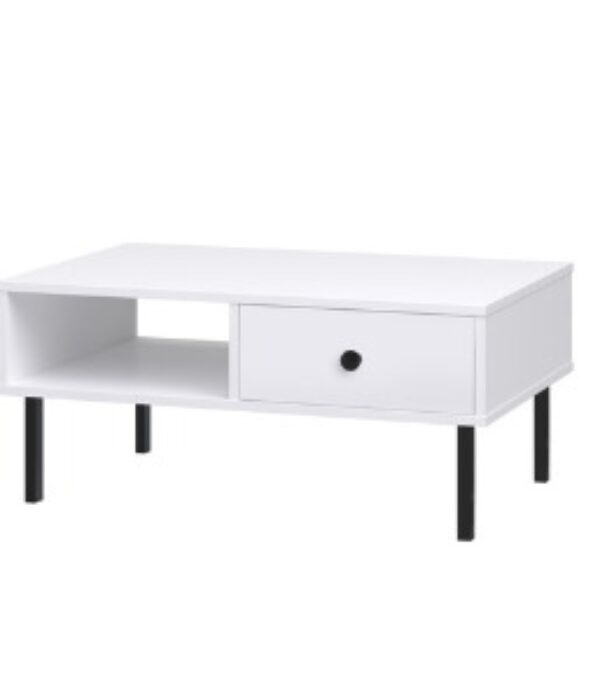 Stolik kawowy VENUS 90 cm – kolor Biały