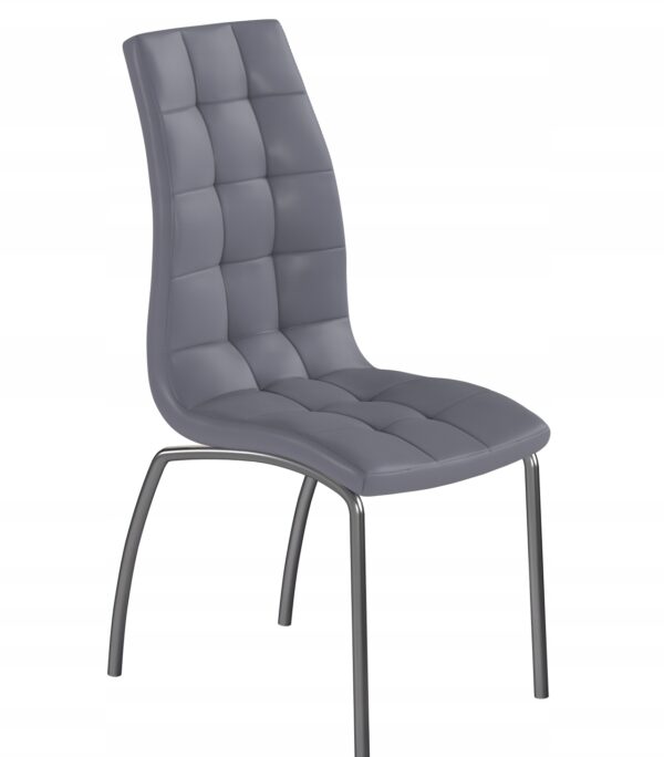 Krzesło DC2-092  SKÓRA EKO szare
