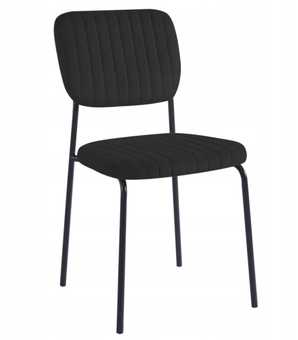 Krzesło K19-FX velvet czarne