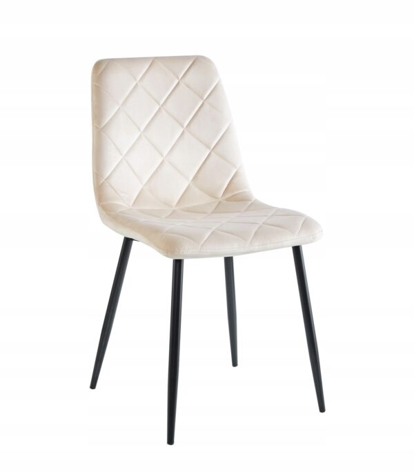 Krzesło K6-FX velvet beżowe