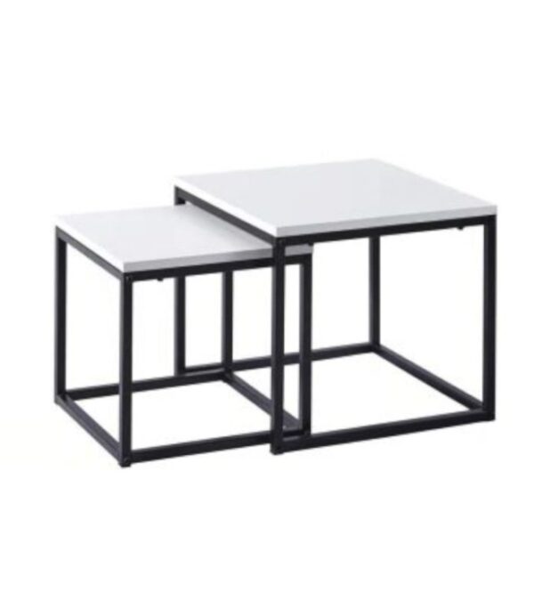 Zestaw stolików kawowych ZY-07 biały