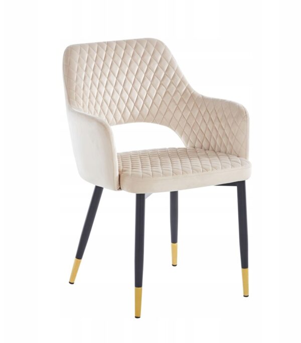 Krzesło K3-FX velvet beżowe