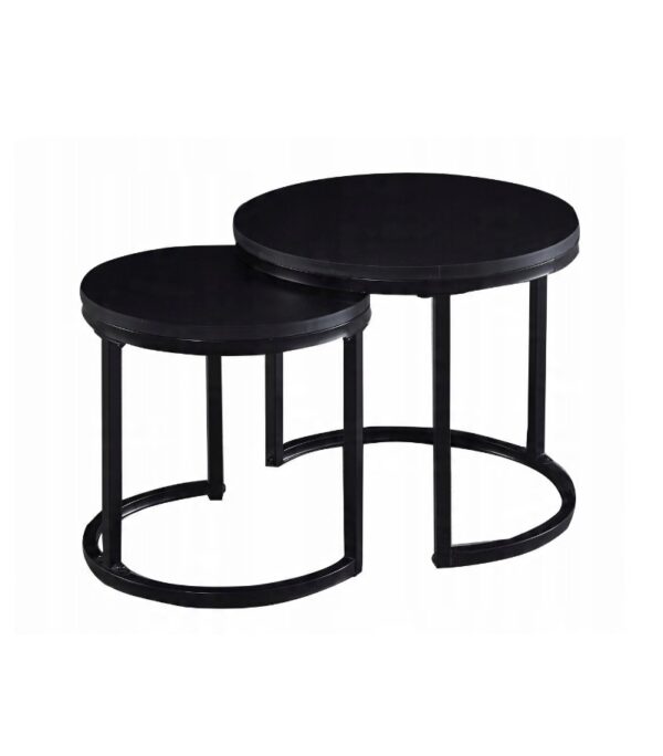 Zestaw stolików kawowych ZY-08 czarny