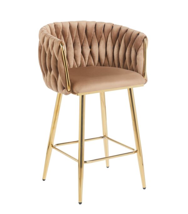 Hoker H7-FX (G) velvet cappuccino (stelaż złoty)