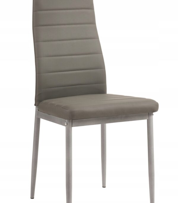 Krzesło F261-3-KD szare