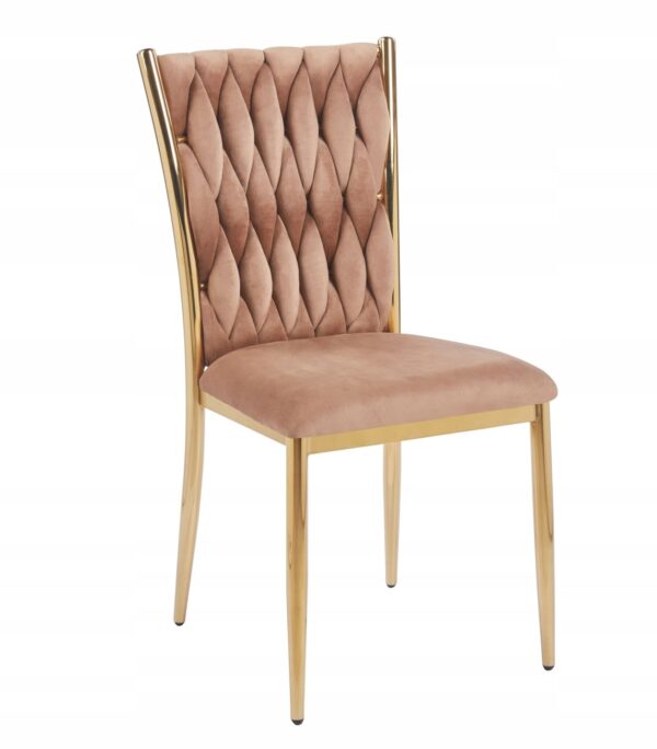 Krzesło K37-FX (G) velvet cappuccino