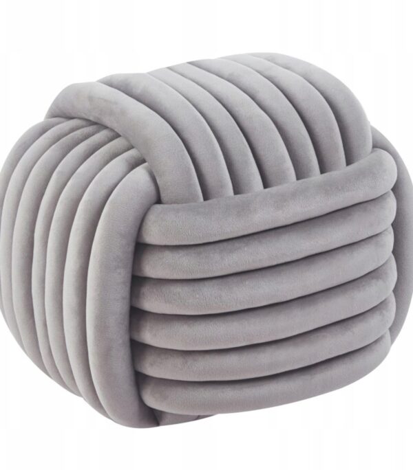 Puf P5-FX velvet szary