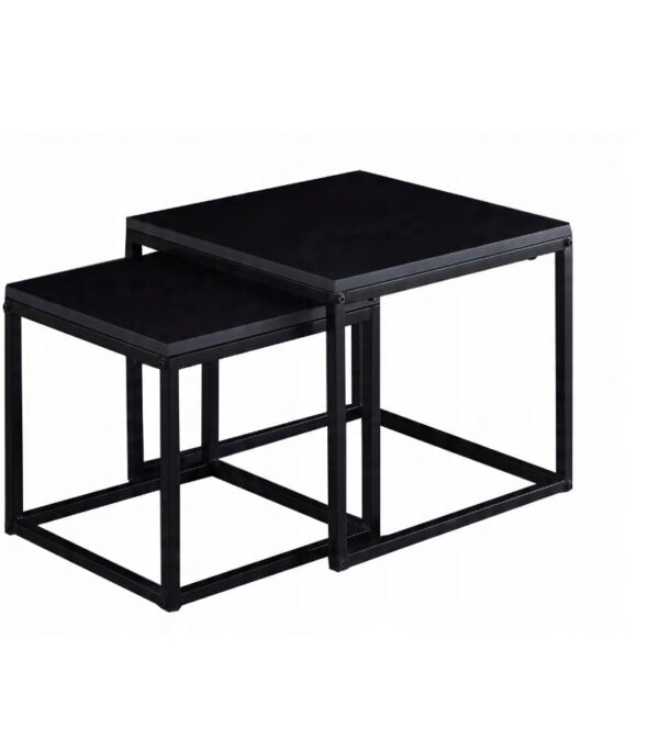 Zestaw stolików kawowych ZY-07 czarny