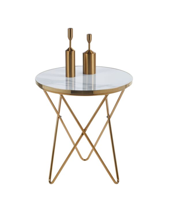 Ława L11-FX (G) 50 biały marmur