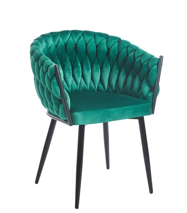 Krzesło K7-FX velvet zielone