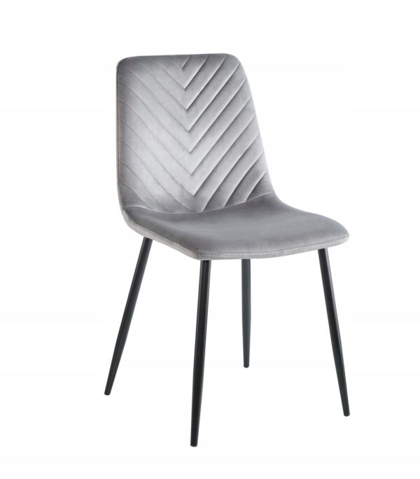 Krzesło K5-FX velvet szare